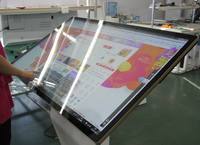 Monitor de Pantalla Táctil LED 4K Capacitivo de 55 Pulgadas y 10 Puntos para Sala de Conferencias, Pantalla Interactiva, Serie Empresarial OEM