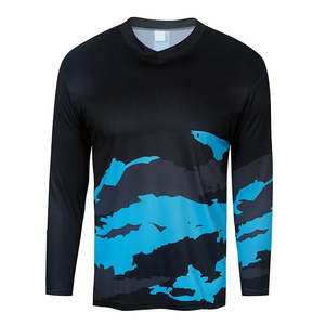 เสื้อตกปลาผู้ชาย แห้งเร็ว ระบายอากาศ ป้องกันรังสียูวี ชุดตกปลากลางแจ้ง ประสิทธิภาพสูง เหมาะสำหรับฤดูร้อน ตะเข็บทนทาน คุณภาพเยี่ยม - Product Image 5