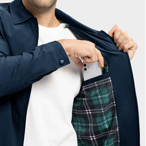 Chaqueta Cortavientos Informal con Cuello Alto y Logotipo Personalizado al por Mayor para Hombre, Chaqueta de Invierno para Exteriores, Ropa de Calle Transpirable para Hombre - Product Image 3