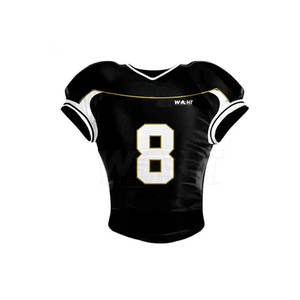 Uniforme de football américain de couleur unie véritable Style différent Léger QuickDry Confortable Custom Practice Sportswear Jersey - Product Image 6