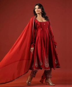 Georgette ผ้าชุด anarkali สำหรับนักออกแบบผู้หญิงดูมีลักษณะที่ดีสำหรับงานรื่นเริงและงานแต่งงาน - Product Image 2