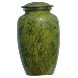 Urnes funéraires en aluminium pour adultes avec marbre bleu Urnes funéraires en métal pour cendres humaines - Product Image 5