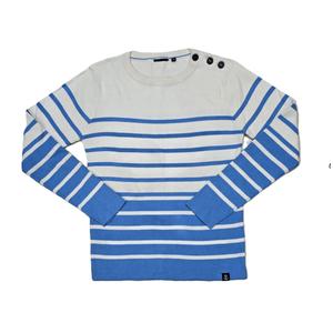 Suéter de hombre de alta calidad, prendas de punto de manga larga de invierno, suéter de cuello redondo, suéter informal a rayas para hombre de Bangladesh - Product Image 1