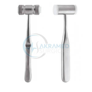 Martillos para Huesos de Acero Inoxidable de Alta Calidad, Fabricación Profesional, Fuente de Alimentación Manual, Akramed Surgical AS-BM-03, Certificado CE, Reutilizables - Product Image 3