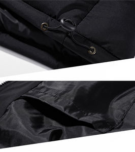 Gilet de travail pour homme grande taille été 2024, imperméable, respirant, en toile de coton écologique, manches matelassées, multi-poches, vêtements d'extérieur - Product Image 4