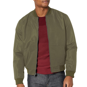 แจ็คเก็ตบอมเบอร์ผ้าซาตินสั่งทำ MOQ ต่ำสำหรับผู้ชาย ผู้ผลิตโดยตรง แจ็คเก็ตบอมเบอร์เงา คอริบบ์ รับผลิตแบบ OEM แบรนด์ส่วนตัว แจ็คเก็ตสำหรับกิจกรรมกลางแจ้ง - Product Image 1