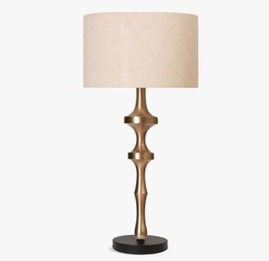 Lámpara de mesa clásica de Metal dorado, diseño moderno, cuerpo de cristal, cantidad a granel, sala de estar, dormitorio, Hotel, restaurante, decoración - Product Image 6