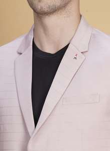 Abrigo Formal Moderno Rosa para Hombre de Calidad de Exportación, Chaqueta Formal de Tela Premium para Fiestas y Eventos Empresariales a un Precio Competitivo - Product Image 3