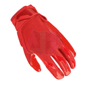 Guantes de Fútbol Americano de Cuero con Agarre Duradero, Ligeros y Transpirables, con Correa de Muñeca Ajustable para Uso Prolongado - Product Image 4
