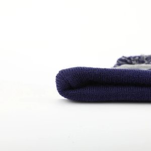 Venta al por mayor OEM personalizado cráneo de punto Slouch Bobble sombrero de esquí cálido invierno gorra acrílico Jacquard bordado Logo Pom Beanie - Product Image 4