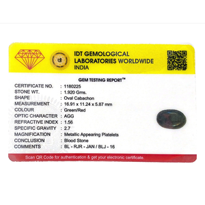Piedra de sangre de 9.6 quilates, amatista roja natural, diamante de corte cojín creado en laboratorio, cuarzo sintético, cuarzo ahumado para aplicaciones de joyería - Product Image 4