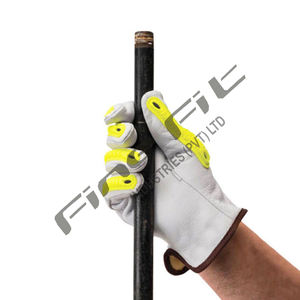 ถุงมือทำงานป้องกันการกระแทกถุงมือทำงานหนังวัวแยกแผ่นหนังวัวป้องกันการกระแทกเพื่อความปลอดภัย - Product Image 3