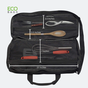 Wholesale Direct Factory Carrying <b>Knife</b> Durable Canvas Chef <b>Knife</b> Roll Bag - Product Image 6