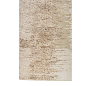 พรมขนสัตว์ผสมไหมถักมือลายAbstract รุ่น Aprezo Ebsh-07 สีไอวอรี่ สำหรับตกแต่งบ้าน รูปทรงสี่เหลี่ยมผืนผ้า เหมาะสำหรับห้องนั่งเล่น ห้องโถง ทางเข้าบ้าน - Product Image 4