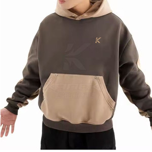 Sweat à capuche surdimensionné confortable de qualité supérieure, 100% coton molletonné, coupe classique, décontracté, hiver, écologique, usage quotidien - Product Image 3