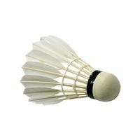 Volant de badminton professionnel personnalisé, qualité supérieure, plumes de canard, tête en liège naturel, logo personnalisé, meilleure qualité sportive