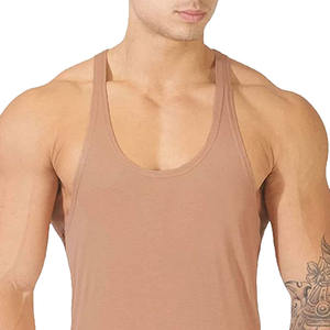 Gran Venta de camisetas sin mangas de talla grande para hombre, cuello levantado personalizado, ropa deportiva transpirable, ligera, 100% poliéster, servicio OEM - Product Image 6