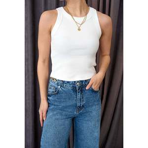 Camisola Ligera Color Blanco Hueso - Product Image 1