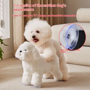 Jouet de soulagement de la chaleur pour chien Teddy, compagnon d'accouplement pour chien mâle, peluche anti-stress auto-apaisante pour petits chiens - Product Image 1