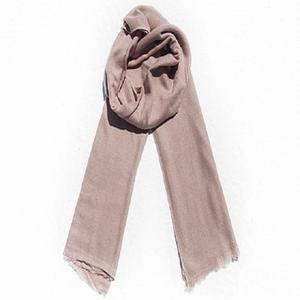 Vente en gros d'écharpes d'hiver en cachemire 100% pour femmes châles en laine Pashmina de couleur pure 70*200cm et châles - Product Image 6