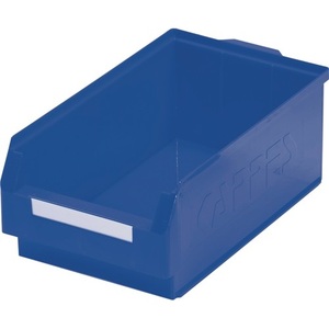 Blue PE Storage Bin L500xW300xH200mm GRID PLAN Plastic Storage <b>Box</b> - Product Image 1