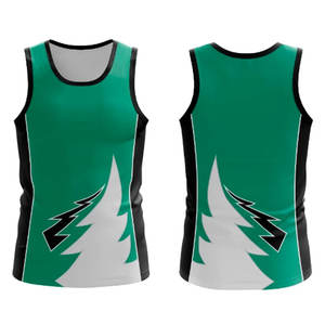 Meilleurs débardeurs à sublimation personnalisée pour hommes respirant tricoté entraînement Gym Singlet décontracté Styles d'entraînement vente en gros lavé - Product Image 2