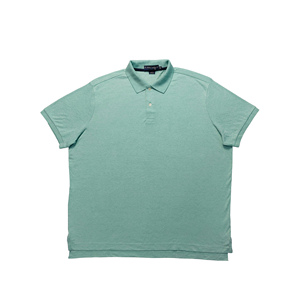 Hommes à la mode grande taille décontracté pour polos confortable couleur unie tissu tricoté couleur unie polos de BD - Product Image 2