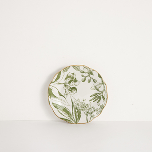 Service de table en porcelaine de luxe européen moderne avec incrustations dorées et design résistant à la chaleur pour restaurant et mariage - Product Image 1