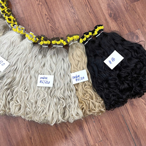 Extensions de cheveux humains ondulés, couleur russe, prix d'usine 2026, cuticules alignées, sans perte, sans nœuds, vague douce - Product Image 4