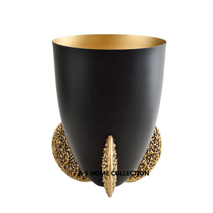 Diseño de hoja de aluminio tamaño pequeño pulido brillante vajilla hecha a mano tuerca y frutero seco - Product Image 2