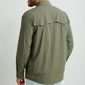 Camisa de Botones para Hombre de Alta Calidad, 100% Algodón Orgánico, Impermeable, UPF 50, Último Diseño, Cómoda, Transpirable, Superventas, Última Tendencia - Product Image 6