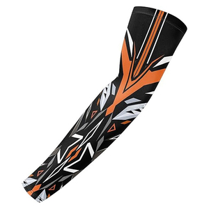 Personnalisable Unisexe Cyclisme Bras Manches Ensembles Léger Extensible Sans Couture Conception Anti-UV Caractéristique Écologique Réversible - Product Image 4