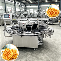 Machine à faire des cornets de gaufres pour la crème glacée, machine à fabriquer des cornets de gaufres, ligne de production de cornets de gaufres