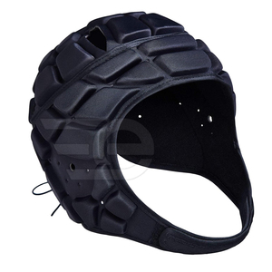 Rugby Helmets Reinforced Shell Head Protection Gear Soft Interior Padding Adjustable Chin Strap For Secure Fit In Sports Use - Product Image 2