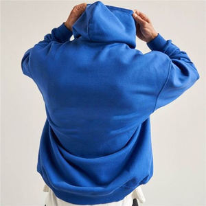 100% Cotton Luxury Boxy Fit Blank <b>Oversized</b> 450 Gsm <b>Fleece</b> <b>Hoodie</b> with Custom Embroidered Screen Print Logo for <b>Men</b> Hoodies - Product Image 1