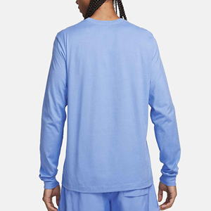 T-shirt rond d'échauffement pour homme, logo personnalisé, haute qualité, dernières chemises à manches longues personnalisées pour l'extérieur, t-shirts pour homme - Product Image 2