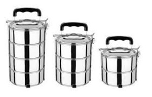 Stainless Steel <b>Lunch</b> <b>box</b> multipurpose <b>school</b> office and many use on-the go eating food container double walled - Product Image 4