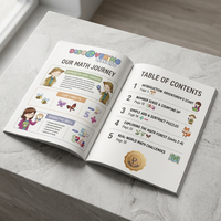 Impression en gros de catalogues pour enfants avec papier offset, reliure parfaite, papier couché, matériaux recyclés, taille personnalisée