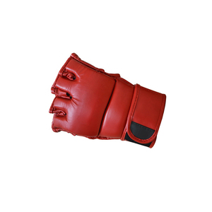 Gants MMA de qualité supérieure en PU Style de personnalisation Tailles 6oz et 8oz Matériau PVC en cuir durable et confortable pour le sport - Product Image 4