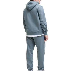 Sweat-shirt à capuche oversize XL pour homme, en molleton épais de haute qualité, à épaules tombantes, 100% coton, effet vieilli perlé et délavé à l'acide - Product Image 2