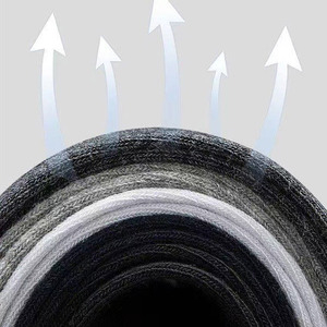 Wholesale Solid <b>Black</b> White Multi-Colors Casual <b>Socks</b> Autumn Season Custom Logo on Cuff Short <b>Socks</b> for Both Men and Women - Product Image 3