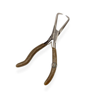 Nuevas Pinzas Profesionales MAQNSCO de Acero Inoxidable con Agarre Texturizado para Extensiones de Cabello, Abalorios y Manualidades - Product Image 1