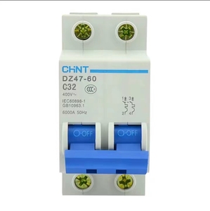 CHINT Zhengtai เบรคเกอร์ <span class=keywords><strong>DZ47</strong></span>-<span class=keywords><strong>60</strong></span> 1P 2P 3P 4P สวิตช์แอร์ขนาดเล็ก10 16 20 25 32 40 60A - Product Image 2