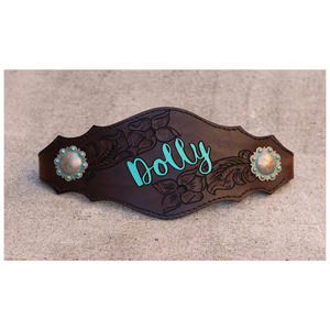 Noseband personalizado Bronc floral con cabestro de nailon Premium para caballos Comprar productos para caballos - Product Image 5