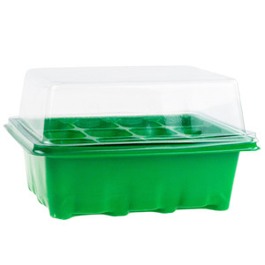 Système d'inspection de culture intérieure écologique TG64403 Mini, 12 chambres, chambre en verre de 4x4 cm avec cadre en plastique et en bois, couverture en Mylar - Product Image 6