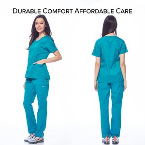 Customize Medical Scrubs Nursing Jogger Nurse Hospital Uniform Woman Top Scrub Suit Scrubs Uniforms Sets Fashionable - Product Image 3