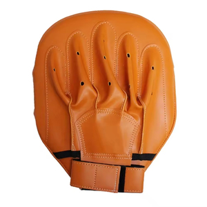 Customizable Curved PU Leather Focus Mitt with Adjustable Strap Boxing Hand Strike <b>Shield</b> High Quality Custom Logo Focus Mitts - Product Image 5