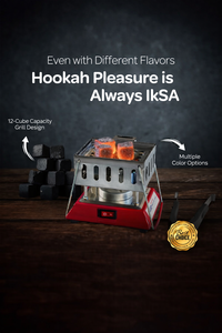 Encendedor de carbón eléctrico portátil Pikas para shisha, placa calefactora con pinzas, calentador de mesa de metal duradero OEM ODM - Product Image 4