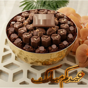 Cuenco para servir de Chocolate con Material de Metal blanco de Calidad exclusiva, accesorio de decoración de Mesa para el hogar o el Hotel, soporte dulce para bodas - Product Image 3