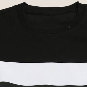 Léger écologique nouveau Style coton mélangé hommes sweat tenue à la mode vente en ligne à la mode basiques sweats - Product Image 6